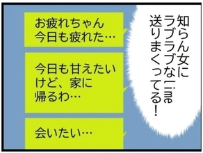 【漫画】ラブラブなメールに化粧品の貢ぎ物！浮気は間違いない！【エリート夫に浮気された話 Vol.3】
