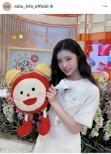 NiziU・RIMA、『めざましテレビ』エンタメプレゼンター卒業「幸せな12月をありがとう」