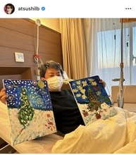 田村淳、虫垂炎手術で「1人クリスマス」 病室から感謝とメッセージを投稿