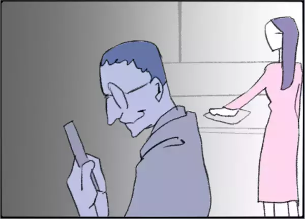 「【漫画】私は何もしてないけど…彼女は不倫を疑ってる？【友達のお父さんに粘着されてます Vol.39】」の画像