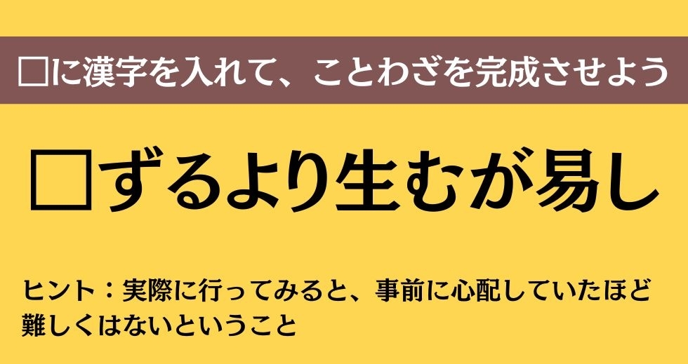大人ならわかる？ 中学校の「国語」問題＜Vol.503＞