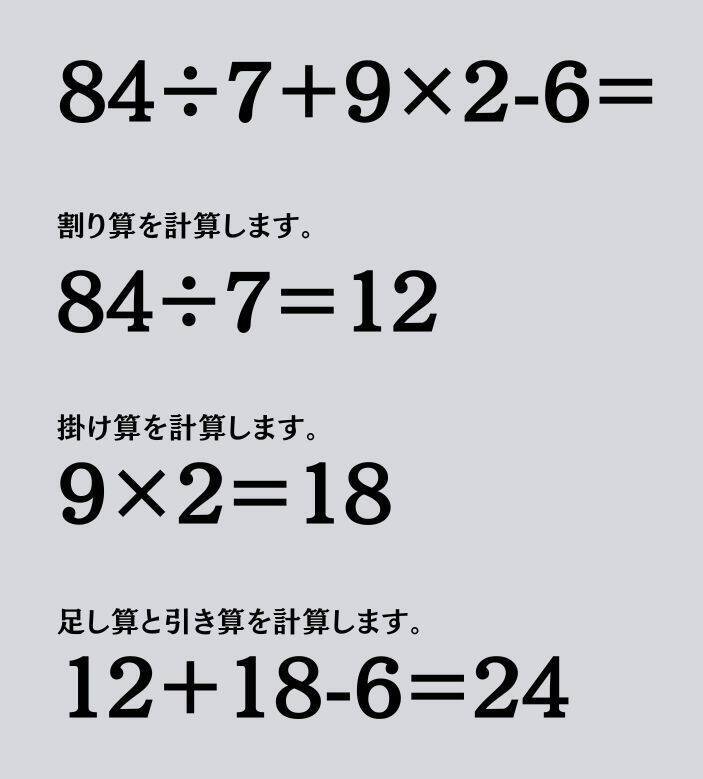 大人ならわかる？ 小学校の「算数」問題＜Vol.1702＞