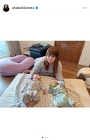 中川翔子、双子の息子たちが初めてお互いを認識する瞬間を報告