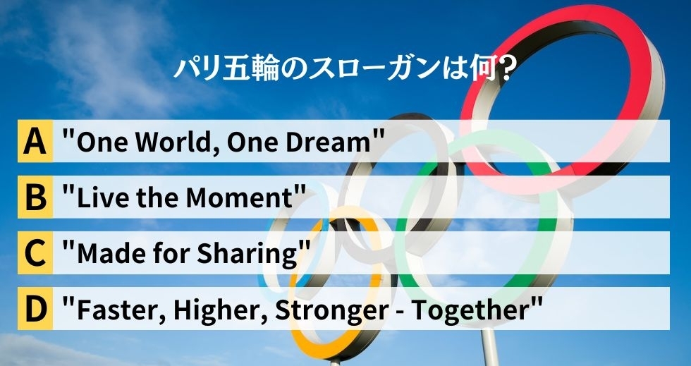 がんばれニッポン！ 2024年パリ五輪クイズ＜Vol.9＞