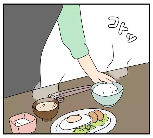 「朝の挨拶すら返してもらえない、外食も「家族」に含まれない…夫と義両親に完全無視される嫁【漫画】」の画像