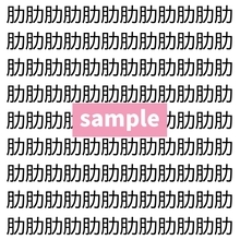 【漢字探し】ずらっと並んだ「肋」の中にまぎれた別の漢字一文字は？
