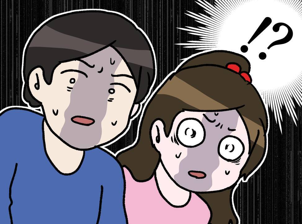 【漫画】病院でホラー漫画を読んで後悔　現実ではもっと怖いことが起こる【母とうつと私。 Vol.39】