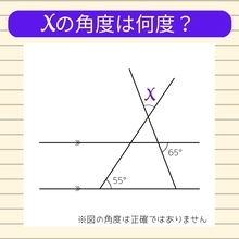 【角度当てクイズ Vol.44】xの角度は何度？