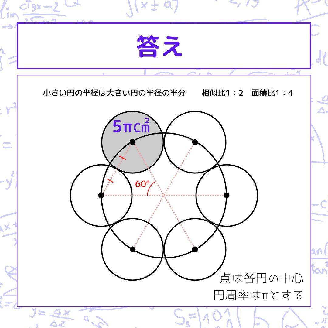【図形問題 Vol.1609】グレーの部分の面積を求めよ！＜全3問＞