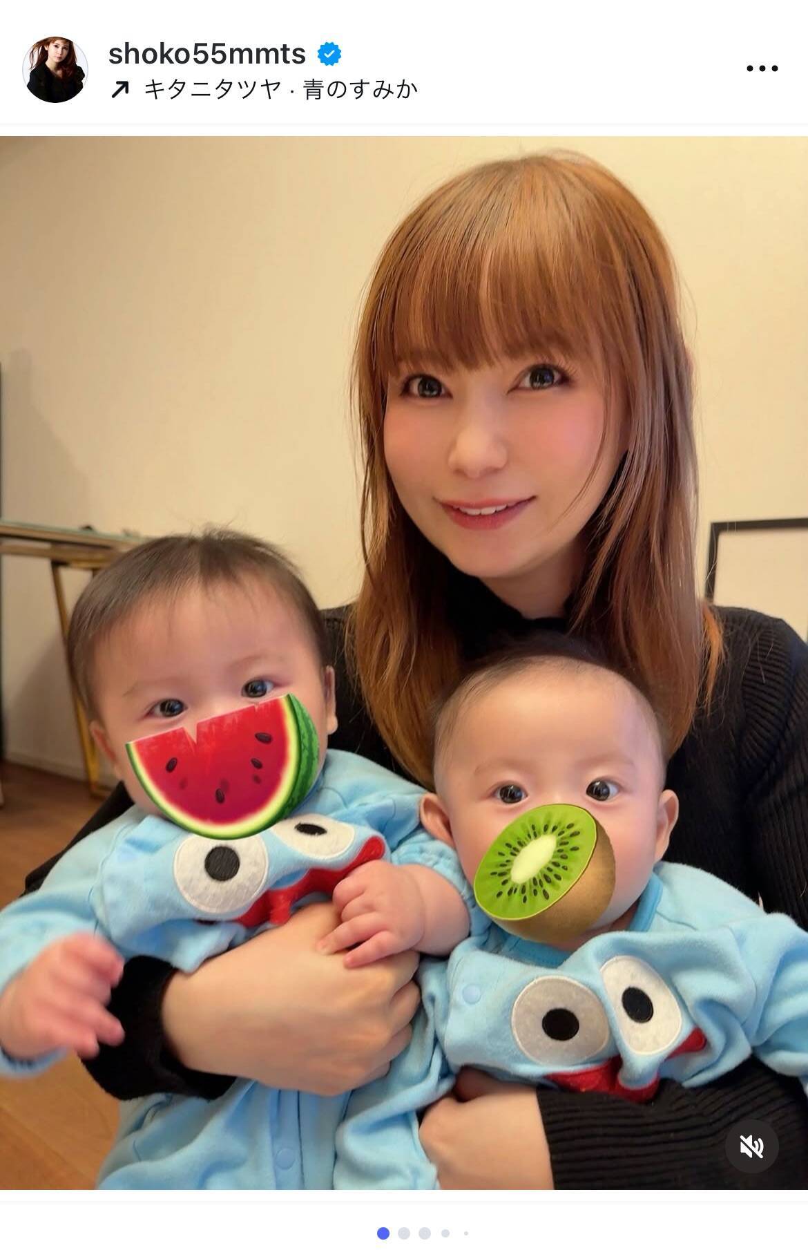 中川翔子、双子との深夜授乳タイムで冬季五輪観戦を満喫