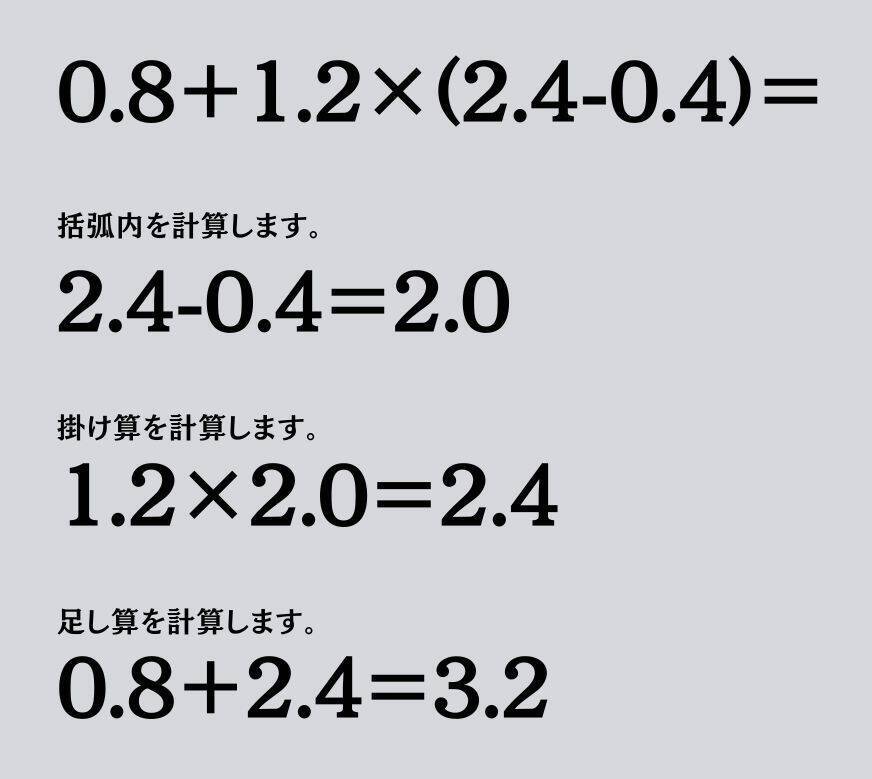 大人ならわかる？ 小学校の「算数」問題＜Vol.2626＞