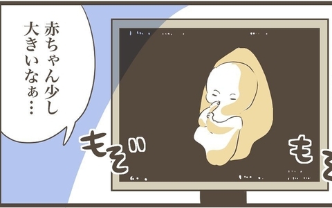検診で赤ちゃんが大きいとの指摘　…少し大きいくらいの方が安心だよね？の画像