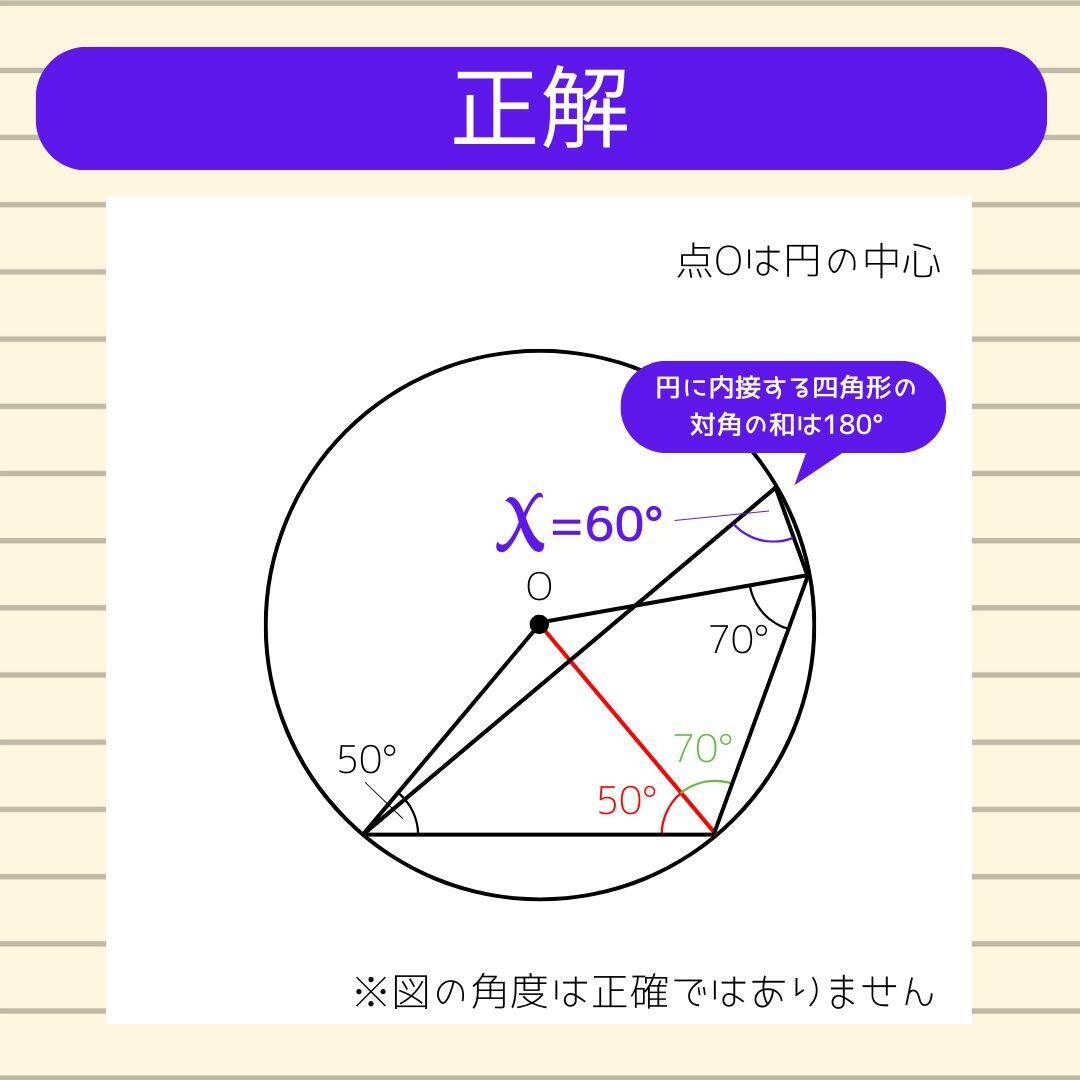 【角度当てクイズ Vol.2317】xの角度は何度？＜全3問＞