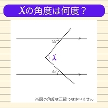【角度当てクイズ Vol.51】xの角度は何度？