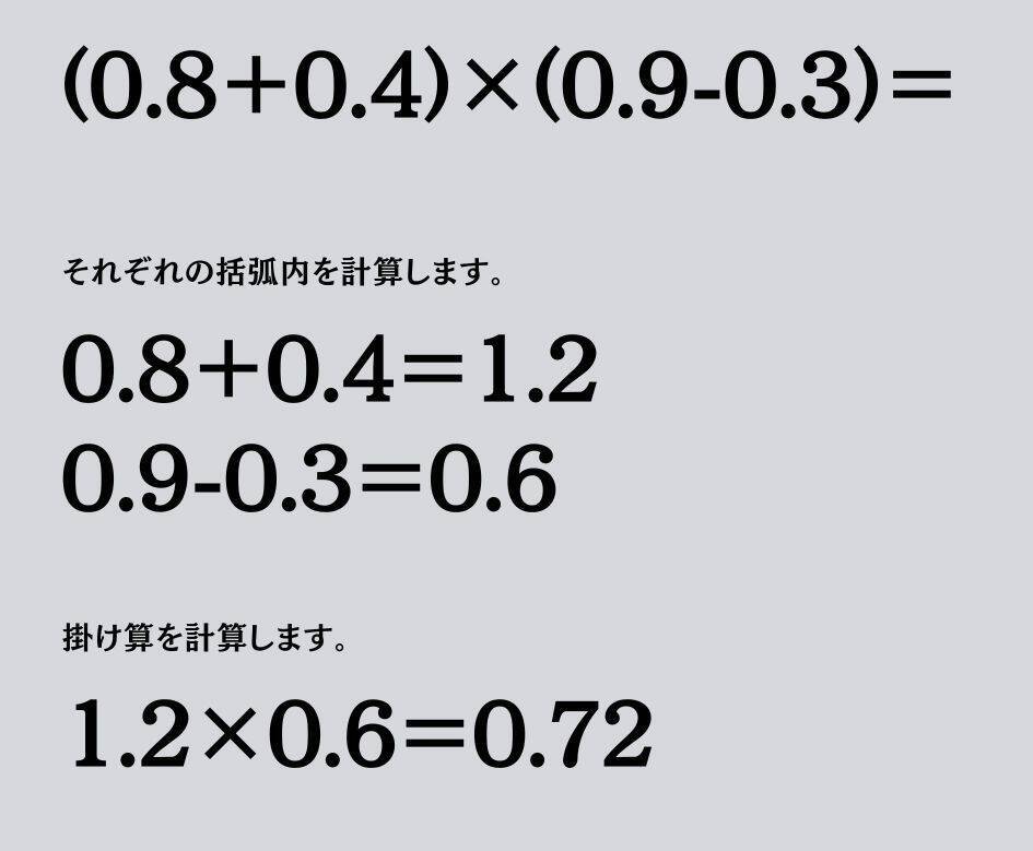 大人ならわかる？ 小学校の「算数」問題＜Vol.2434＞