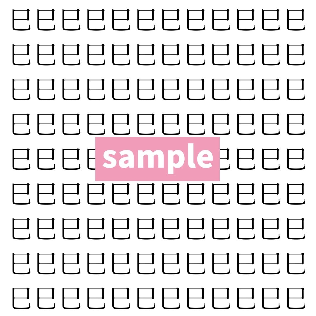 【漢字探し】ずらっと並んだ「巳」の中にまぎれた別の漢字一文字は？