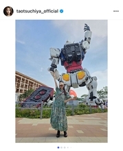 土屋太鳳、大阪・関西万博を訪問　「世界の文化祭」と絶賛