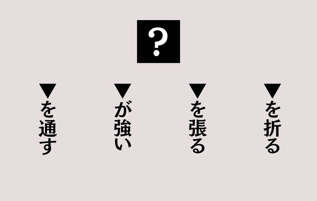 【穴埋めクイズ Vol.45】■に入る漢字を当てよう