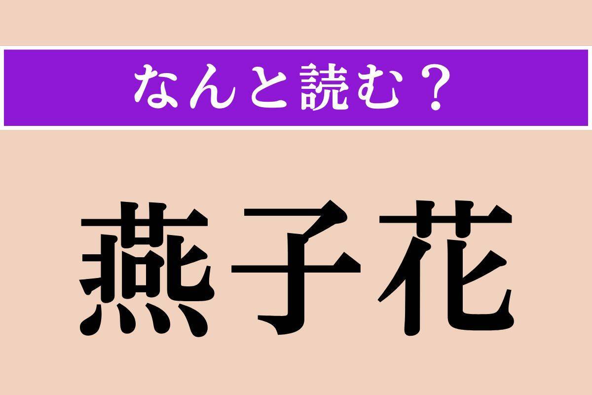 【難読漢字】「介錯」「燕子花」「仄仄」読める？