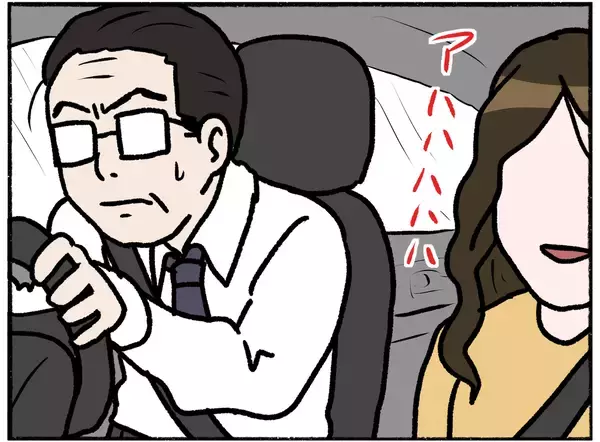 「【漫画】暴れた母を病院へ　車の中で母は一人で笑っていた【母とうつと私。 Vol.20】」の画像