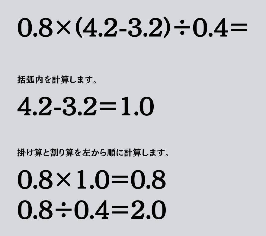 大人ならわかる？ 小学校の「算数」問題＜Vol.2416＞