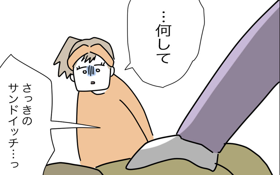 「なんでこんなことに…」娘がサンドイッチを喉に詰まらせた！