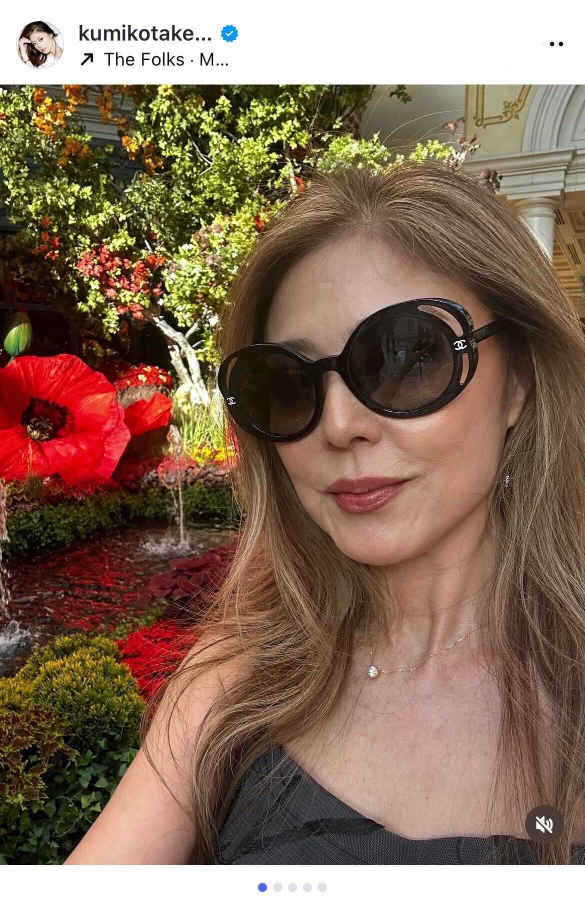 武田久美子、ラスベガスのハロウィンデコレーションを紹介