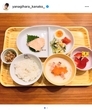 柳原可奈子、次女がお茶碗デビュー　手作り離乳食メニューも公開