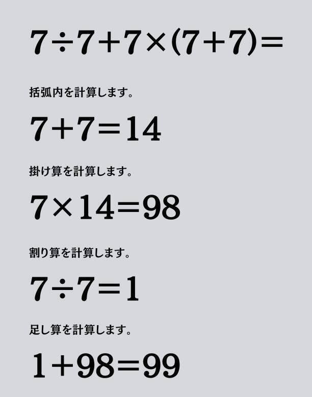 大人ならわかる？ 小学校の「算数」問題＜Vol.2552＞