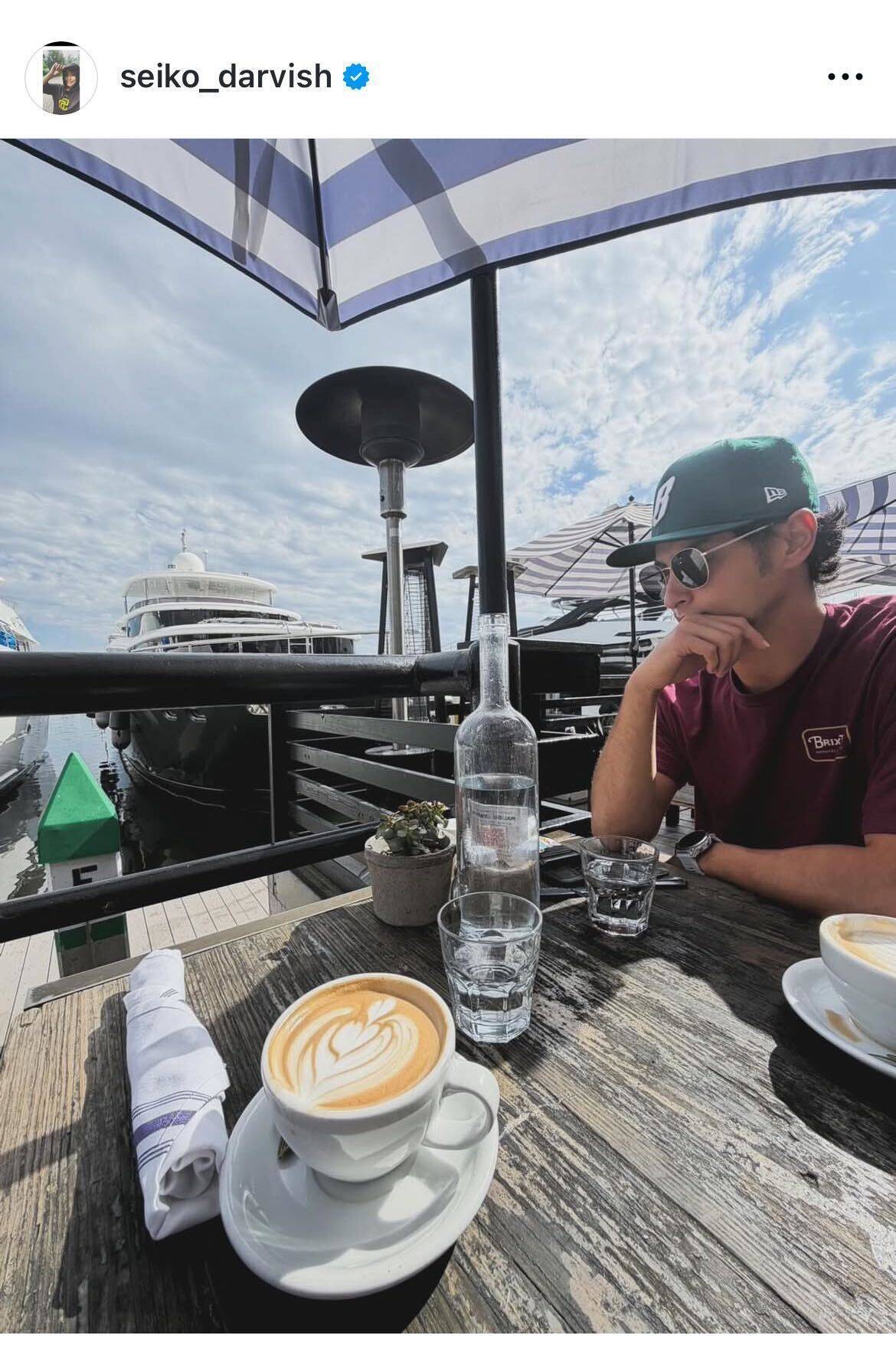 ダルビッシュ有＆聖子、子ども抜きの2人デートを満喫も「都会すぎてすぐ帰宅」