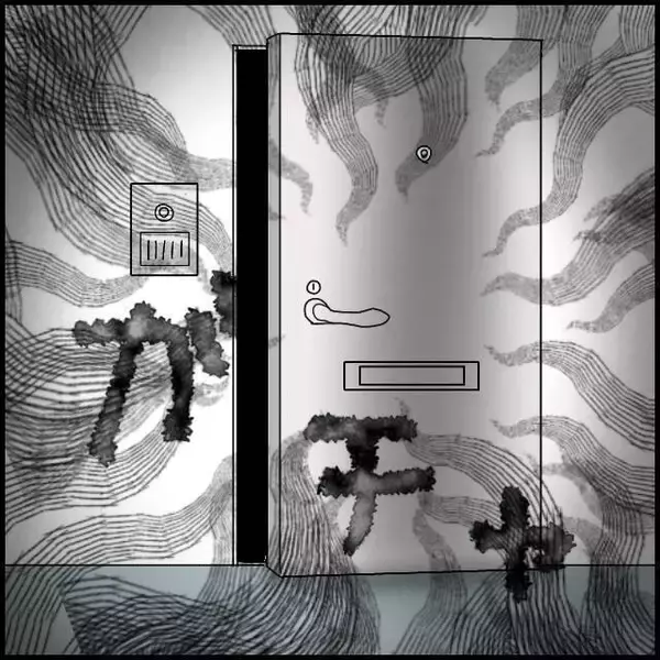 「隣室の男性に引っ越しの挨拶　じっと見つめられ「変質者が多いから気をつけて」【漫画】」の画像