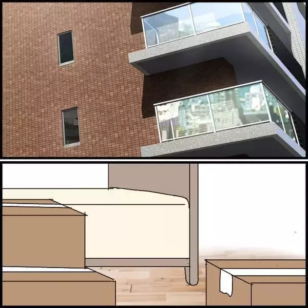 「隣室の男性に引っ越しの挨拶　じっと見つめられ「変質者が多いから気をつけて」【漫画】」の画像