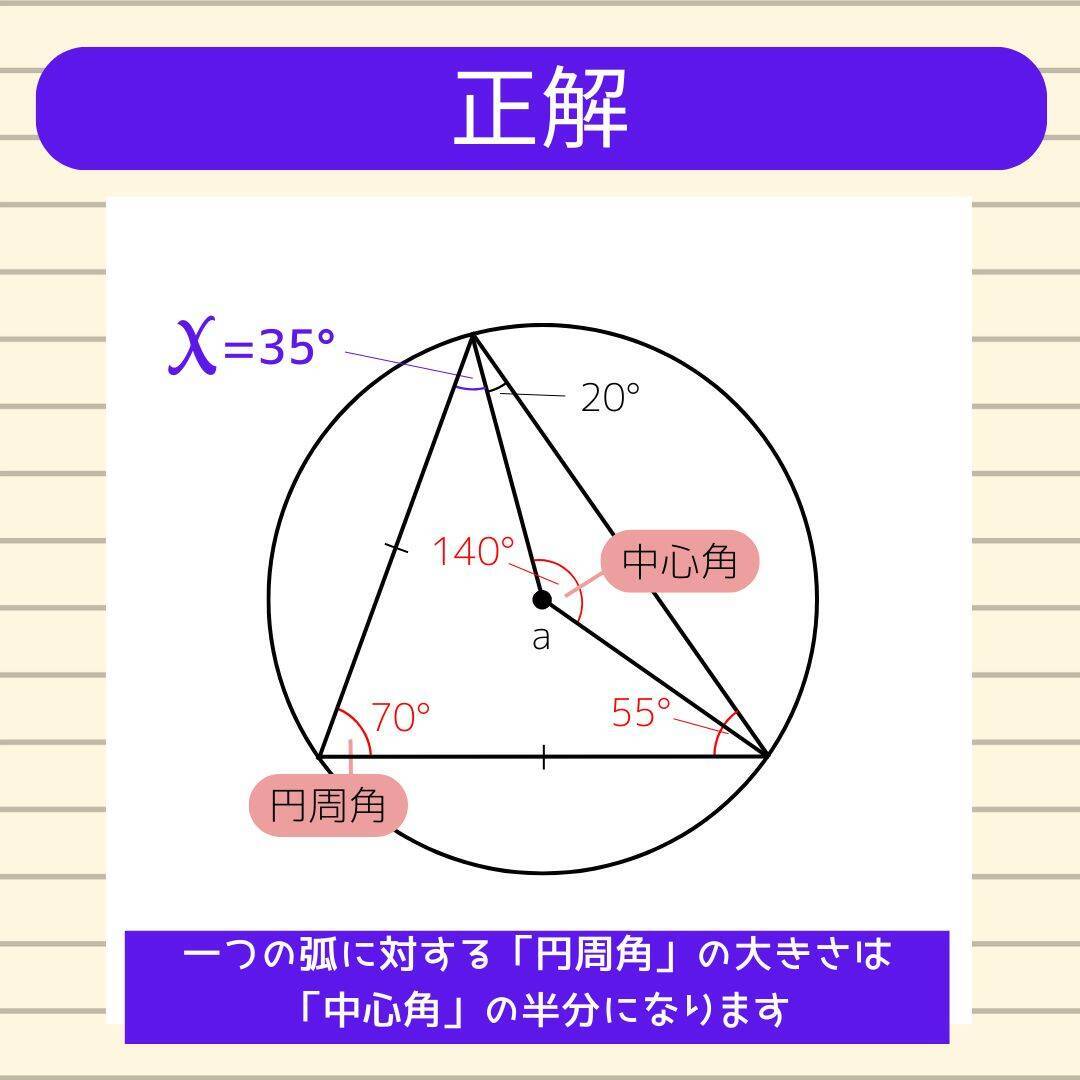 【角度当てクイズ Vol.2401】xの角度は何度？＜全3問＞