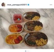 山口もえ、長女のお弁当作り卒業で「毎朝5時お弁当3個生活」終了