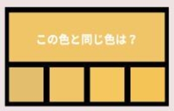 【色彩テスト】あなたの色彩感覚レベルは？＜Vol.1464＞