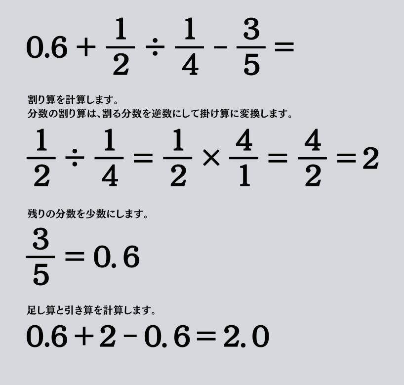 大人ならわかる？ 小学校の「算数」問題＜Vol.1679＞
