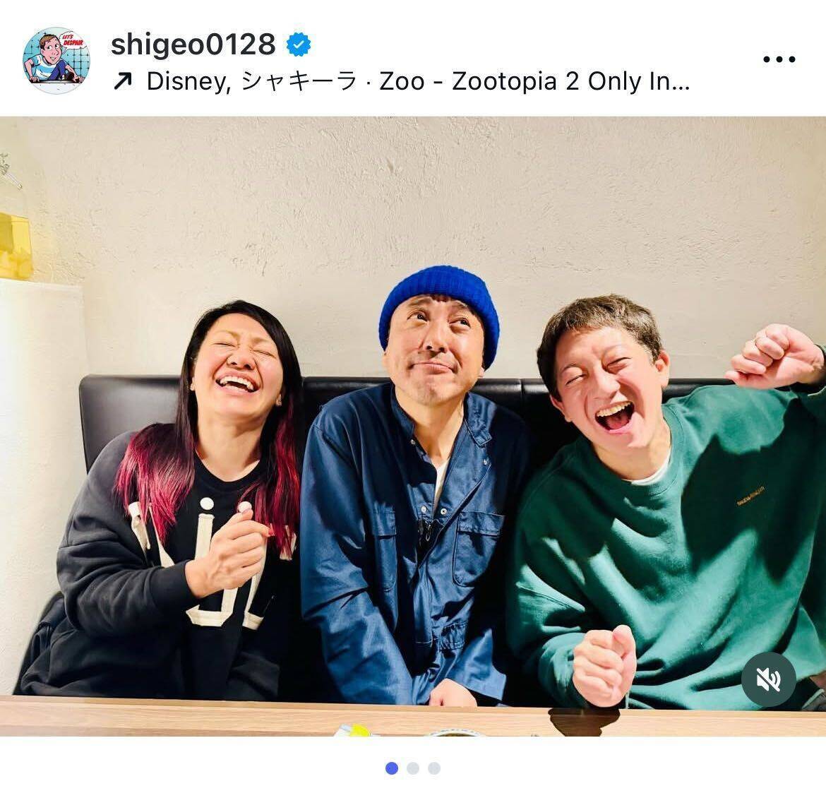 異色のメンツ！ サバンナ高橋、マキシマム ザ ホルモン・ナヲ＆ムロツヨシの同級生トリオで集合