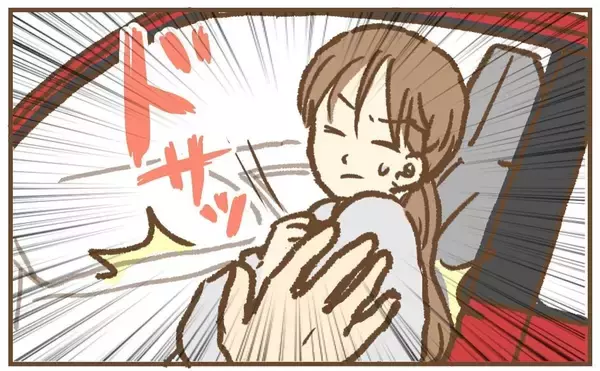 「【漫画】無理やり車の中に押し込まれそうになった！ さすがに拒否！【保育園トラブル Vol.23】」の画像
