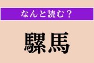 【難読漢字】「騾馬」正しい読み方は？ どの動物だろう…？