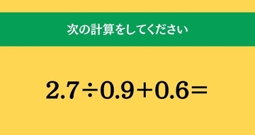大人ならわかる？ 小学校の「算数」問題＜Vol.1836＞