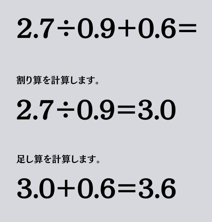 大人ならわかる？ 小学校の「算数」問題＜Vol.1836＞