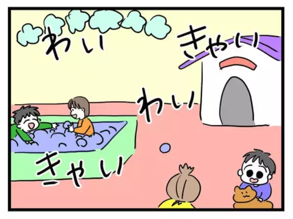「児童館で美人ママたちに遭遇！ 子どもの顔面偏差値にも驚き」の画像