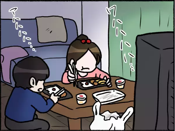 「【漫画】副作用で寝込む母…小3の私は小2の弟と毎日コンビニ飯【母とうつと私。 Vol.9】」の画像