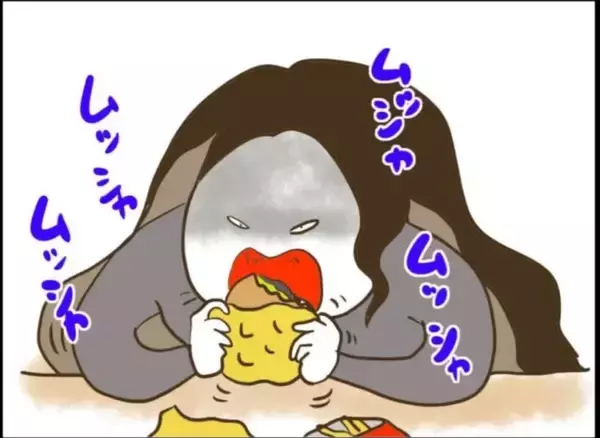 「【漫画】逆ナンした男に奢らせて貪り食う母親…置き去りにされた息子は？【怖すぎる隣人 Vol.84】」の画像