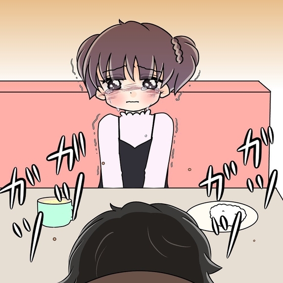 【漫画】泣けた！「約束」を破り私のハンバーグを一心不乱に貪り食う【女は少食で然るべき Vol.39】