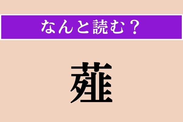 【難読漢字】「薤」正しい読み方は？「辣韮」とも書きます