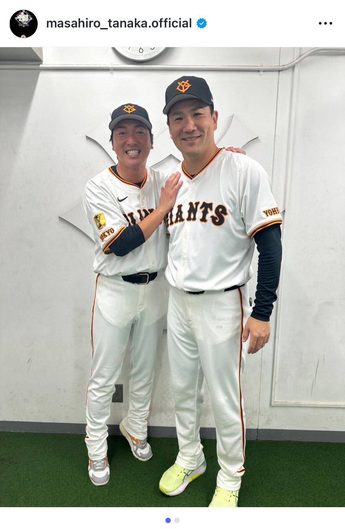田中将大、巨人軍ファンフェスタに初参加　長野との身長差をからかう微笑ましいエピソードも披露
