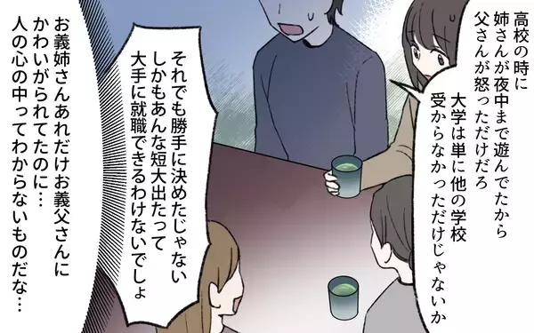 「「理不尽な人生を取り戻す」義父の葬式を無視して相続を要求！溺愛されていたはずの義姉の本音とは【漫画】」の画像