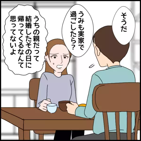 「入籍日に実家に帰る理由に唖然　動揺した妻は…」の画像