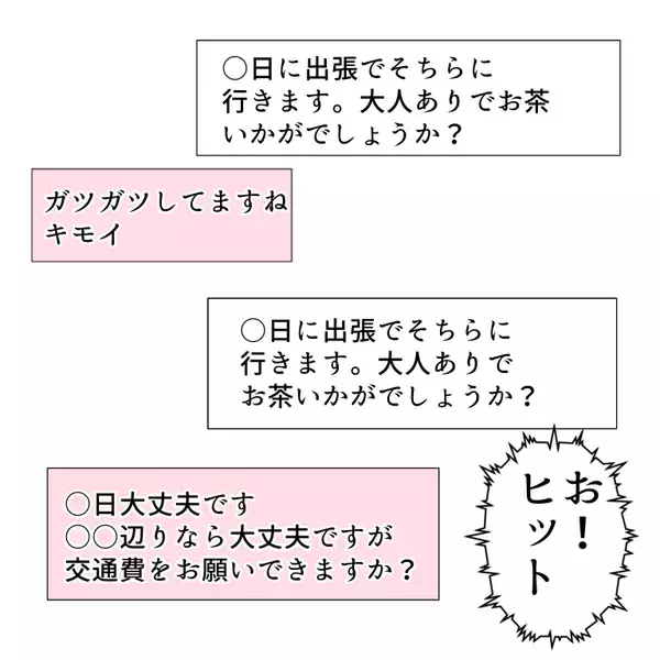 「【漫画】出張先でオトナ女子と会うことに…ムラムラ指数が加速！【パパ活に沼ったオレ Vol.9】」の画像